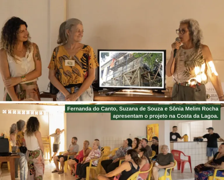 Apresentação das videoaulas para a comunidade