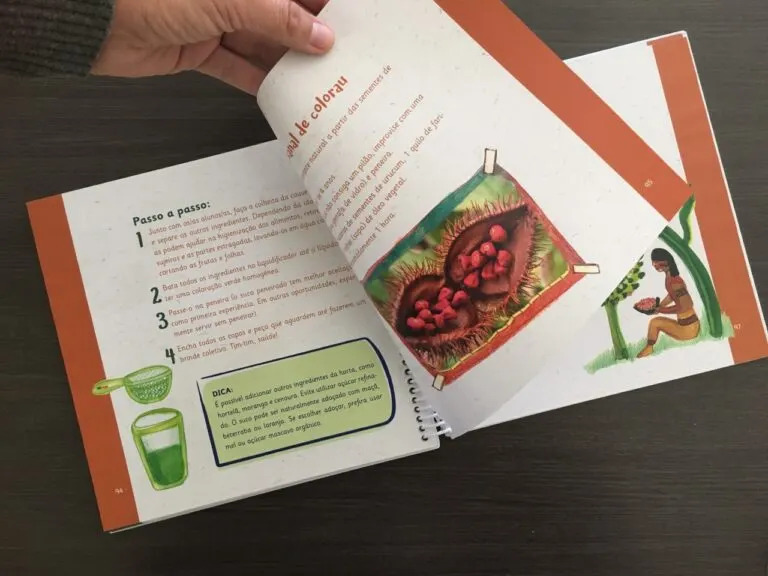 Páginas do livro Educando com a Horta